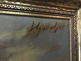 Original signed oil painting