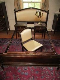 Beautiful bedroom set by Futique of the Saginaw Furniture Shops