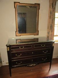 Beautiful bedroom set by Futique of the Saginaw Furniture Shops