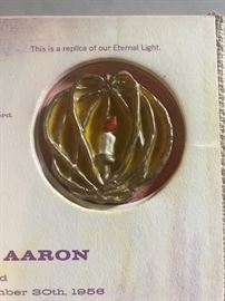 1956 Temple of Aaron Synagogue Commemoration Volume in excellent condition