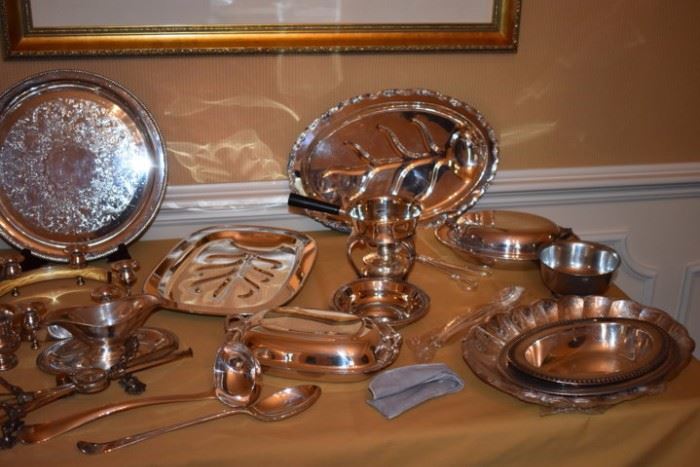 Beautiful Silver Items in Quality Silverplate & Sterling