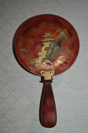 This Beautiful Japanese Butler's Helper was made in Occupied Japan between 1946 and 1948. The only years for Occupied Japan it is Signed on the back as you can see.