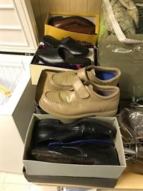 LOTS OF NEW MEN'S SHOES IN BOXES WILL BE AVAILABLE