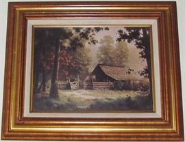 Dalhart Windberg "Obscurity" (16" x12") Framed Print 