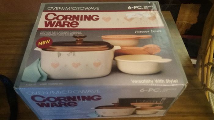 Corning Ware "Forever Young" 6-piece new in box