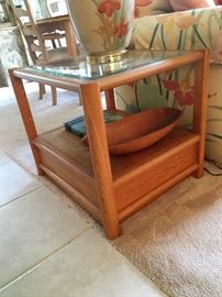PAIR OF END TABLES
