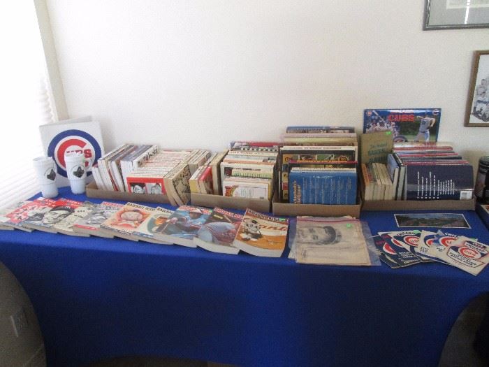 For all Cubbies Fans:  Guides, Magazines, Books and other Sports Memorabilia and Collectibles.