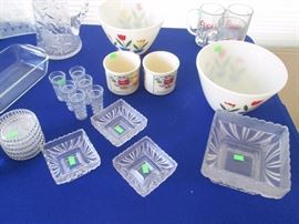 Fireking "Tulip" Mixing Bowls