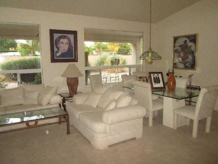 Overview of Living and Dining Areas