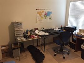 Office items, tables