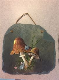 Hand painted salte tiles