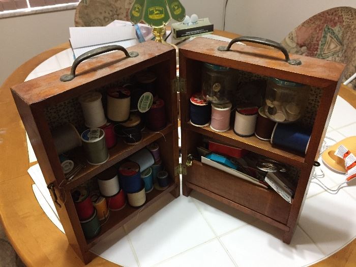 Old sewing case