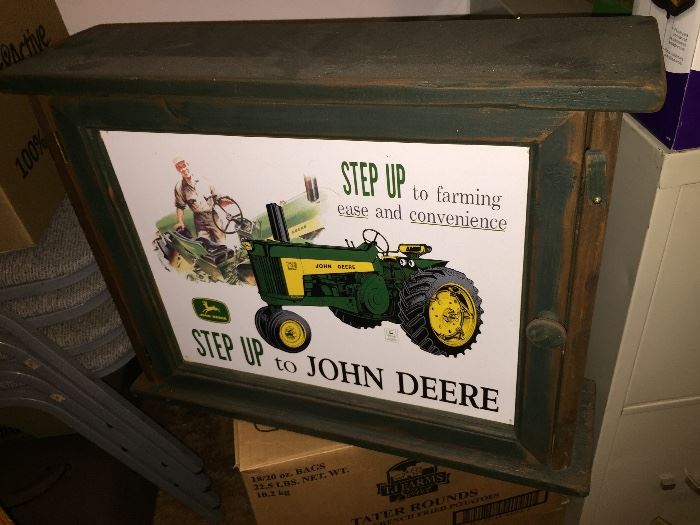 John Deere shelf collector box