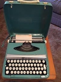 Smith corona portable typewriter