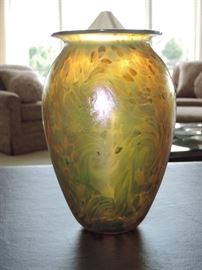 Eickholt  - Signed Art Glass Vase 