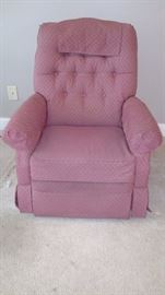 Rose rocking and recliner