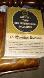 Vintage dictionary