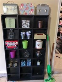 Cubical shelf and household decor