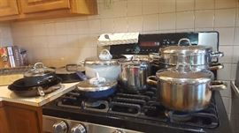Assorted Pots & Pans
