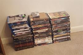 DVD's, Blue Ray DVD's