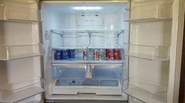 Samsung French Door Style Refrigerator Interior