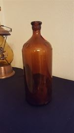 Vintage Clorax Brown Bottle