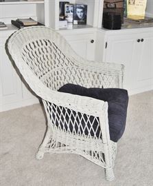 Nice old wicker chair