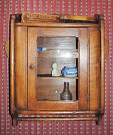 Antique medicine cabinet