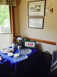 Wall Decor; Oreck Vacuum Cleaner; Serving Ware; Vintage Canisters; Silk Flowers