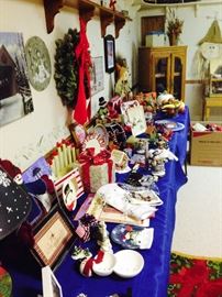 Large assortment of Christmas Decorations