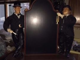 laurel and hardy chalkboard