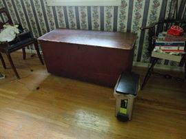 Antique blanket chest - not refinished