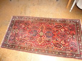Five genuine oriental rugs  #1