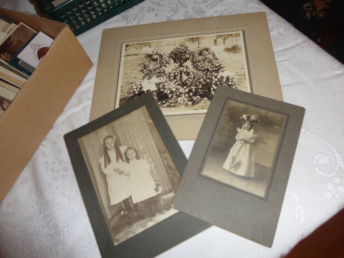 Collection of photographs - children, families, funerals and more.