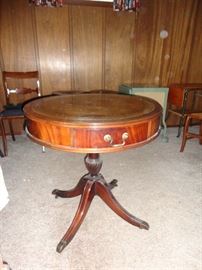 Vintage drum table.