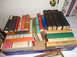 Just a few of early 20th century novelists.  This sale is full of books of every kind so take your time and don't miss your favorites.