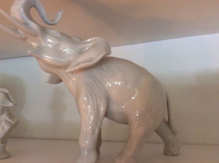 Porcelain elephant. 
