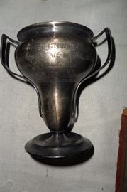 Antique Trophy. Fredericksburg(Va.) State Normal School "Best Gymnast" 1916 & on...