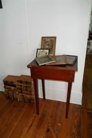 Antique Books, Antique Side Table,etc...