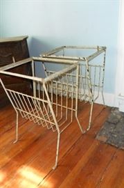 Neat Old Antique Wire Baskets.