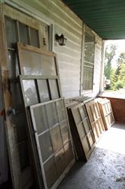 Lots of Antique Windows & Doors