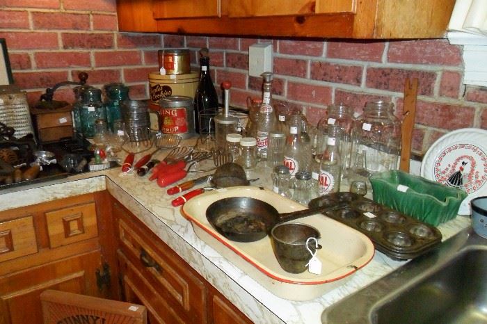 Antique Kitchen Items.