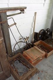 Antique Scale, Antique Tools ,etc...
