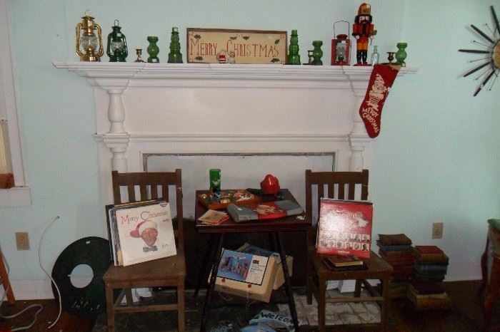 Assorted Vintage & Antique Christmas items,etc..