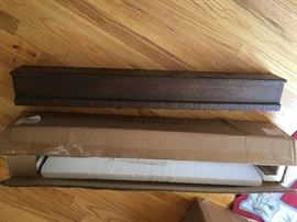 Pottery Barn floating shelf