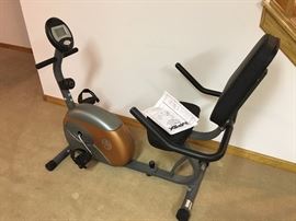 Marcy recumbent bike