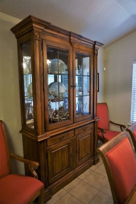 Matching china cabinet from the Southern Living collection