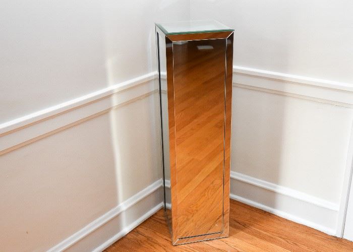 Mirrored Pedestal / Display Stand