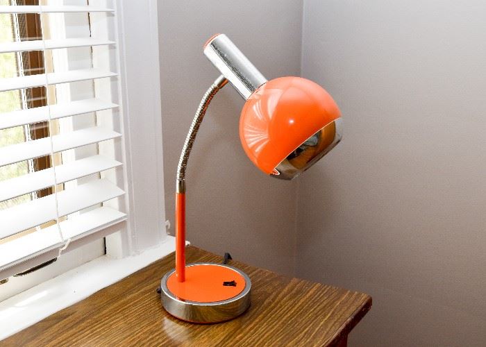 Mod Orange Desk Lamp