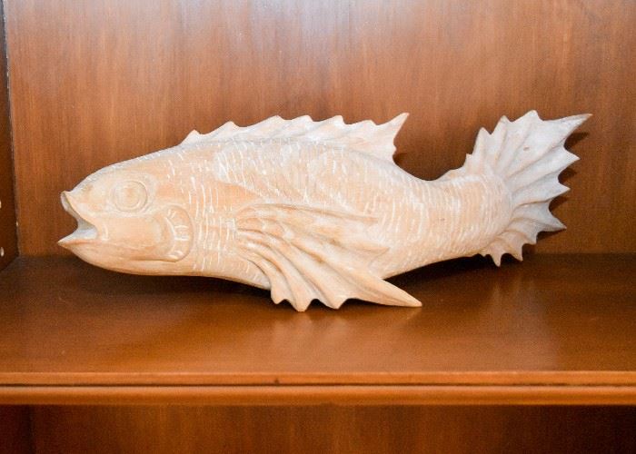 Pottery Fish Figure